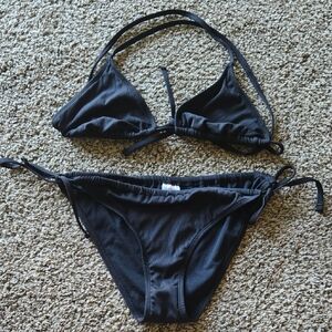 Shade & Shore Black Bikini